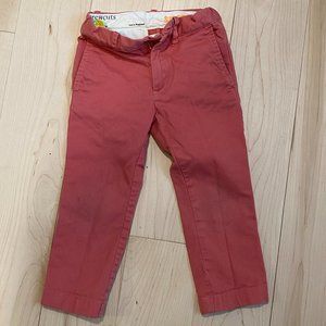 J crew 3T pink Toddler boys pants